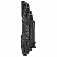SCHNEIDER Slim Interface Relay: 6 A Current Rating, 60V DC, Push-In Termination (MPN RSL1PRPU). Key specifications — Electrical Connection: Spring Terminal; Mounting Style: DIN Rail; Brand: SCHNEIDER.