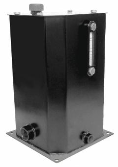 APPROVED VENDOR Hydraulic Reservoir: 8 gal Nominal Capacity, 1-1/2 in NPT Suction Port Thread Size (MPN 24W702). Key specifications — attr98937: APPROVED VENDOR; attr96983: 3/4 in NPT; attr96982: 1-1/2 in NPT.