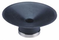 SMC Vacuum Pad: Flat, w/o Adapter, 40 mm Pad Dia, NBR, Black, 50A, 18.5 mm Pad Ht (MPN ZP40UN). Key specifications — attr1019101: ZP40UN; attr1019103: SMC; attr1019107: 50A.
