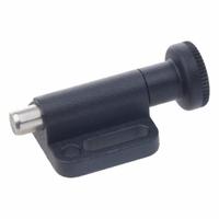 JW WINCO Indexing Plunger Latch Mechanisms with Knob: 5 mm Plunger Wd, 5 mm Plunger Projection (MPN 417-5-B). Key specifications — Brand: JW WINCO.