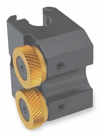 DORIAN Knurling Holder: 2 Knurls Required, CNCKH, 2 Head Ht, 1 7/8 in Head Lg, 1.5260 in Head Wd (MPN CNCKH-6-4)