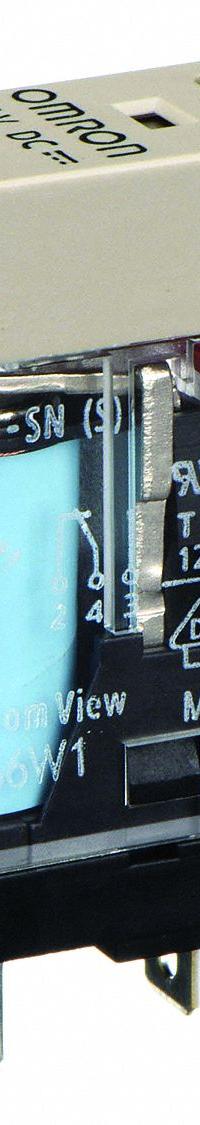 OMRON General Purpose Relay: Socket Mounted, 10 A Current Rating, 24V DC, SPDT, 5 Pins/Terminals (MPN G2R-1-SN-DC24(S)). Key specifications — Brand: OMRON; Base Type: Square; Mounting Style: Plug-In; Pin Shape: Flat; Electrical Connection: Quick-Connect; Manufacturer Part Number: G2R-1-SN-DC24(S); Operating Current: 10 A at 30V DC (Resistive Load); Series: G2RS Series.