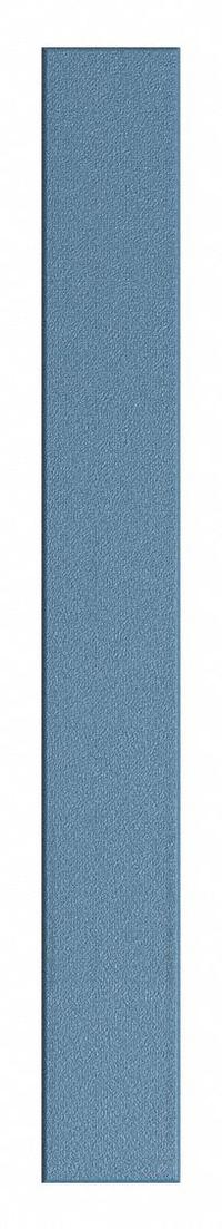 ASI GLOBAL Partition Column: Plastic Polymer, Pebble, Blue, 82 in Ht, 10 in Wd, 1 in Thick (MPN 40-90871053-9509). Key specifications — Inner Core Type: Polymer; Brand: ASI GLOBAL PARTITIONS; Color: Blue; Finish/Texture: Pebble.