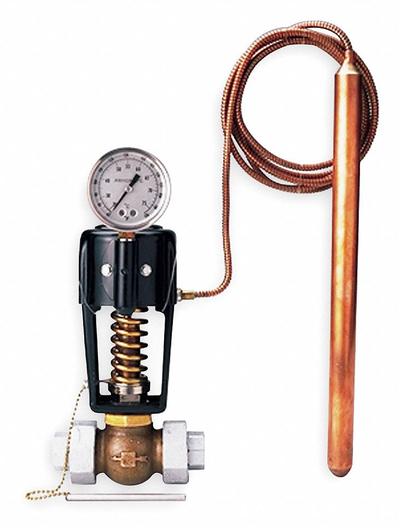 SPENCE Reverse Acting Temperature Regulator: For Steam Media, 2 in Pipe Connection Size - Reverse-Acting Temperature Regulators