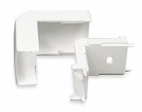 LEGRAND 90 Degrees External Elbow: PN05, 1 1/4 in Wd, 3/4 in Ht, Plastic, Ivory (MPN PN05F18V). Key specifications — Item [MERCH]: 90 Degree External Elbow; Color: Ivory; Mounting Style: Snap On; For Use With: PN05 Raceways; Series [MERCH]: PN05; Basic Material: Plastic.
