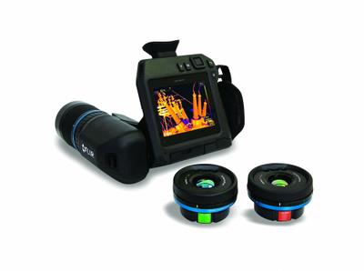 FLIR Gas Imaging Camera: 25° x 19°, SD Card/USB/Wireless, 640 x 480 - Optical Gas Imaging Infrared Cameras