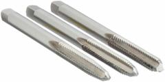 WIDIA GTD Tap Kit: #8-32 UNC, H2, 4 Flute, High Speed Steel (MPN 15278). Key specifications — attr1300563: One Each Taper, Plug, and Bottoming.