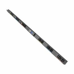 EATON TRIPP LITE PDU: Three-Phase, 208V AC, 24 Outlets, (12) C13/(12) C39, Metered, Remote-Monitored (MPN EVMA1530A). Key specifications — attr928758: NEMA L15-30P; attr928730: EATON TRIPP LITE; attr1314318: Three-Phase; attr928747: 208V AC; attr928761: (12) C13; attr928752: Vertical Rack; attr982487: Front or Side.