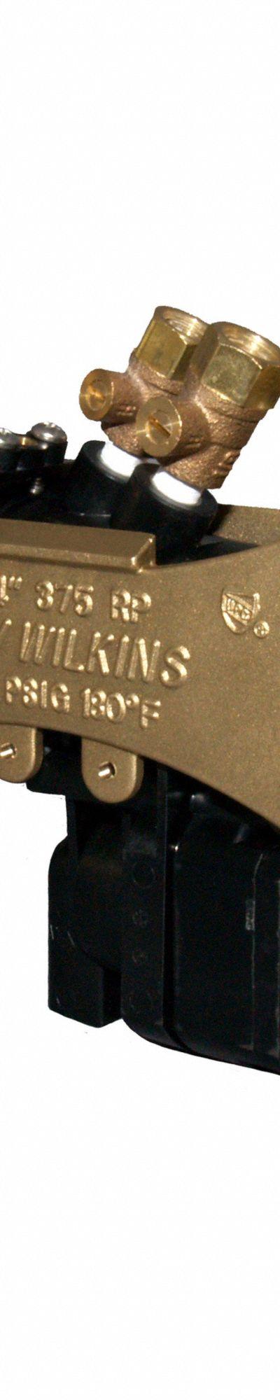 WILKINS Backflow Preventer: 375XLB - Zurn RPZ Backflow Preventers