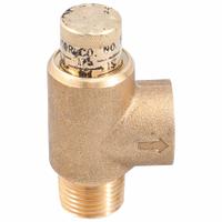 WATTS Pressure Relief Valve: MNPT x FNPT, 1/2 in x 1/2 in, Brass, 175 psi Max. Op Pressure, 180°F (MPN 1/2 530-C). Key specifications — Brand: WATTS.