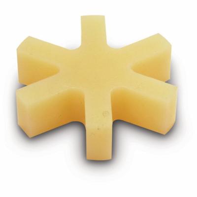 BOSTON GEAR Polyurethane Spider Insert: FC20 Coupling Size, 2 in Outside Dia, Inch - High-Torque Straight Jaw Spiders