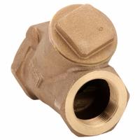 MILWAUKEE VALVE Swing Y Check Valve: Swing, Y-Style Valve Body, 1 1/4 in Pipe Size, FNPT x FNPT, NPT (MPN 508 1-1/4"). Key specifications — Brand: MILWAUKEE VALVE.