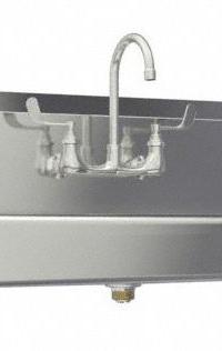 SANI-LAV Wash Station: 3 Stations, 5 in Bowl Dp, 65 in Bowl Lg, 16 1/2 in Bowl Wd, Faucet Included (MPN 5A3F-0.5). Key specifications — Includes Side Splash: Side Splash Not Included; Series: Stainless Steel Wash-Station; Brand: SANI-LAV.