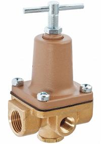 WATTS Water Pressure Regulator: FNPT x FNPT, 1/4 in Pipe Size, Brass, 10 psi to 125 psi, NPT x NPT (MPN 1/4 LF263A 10-125). Key specifications — Brand: WATTS; Low-Lead Compliance: Low-Lead Compliant.