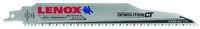 LENOX Reciprocating Saw Blade: 6 Teeth per Inch, 9 in Blade Lg, 0.05 in Blade Thick, Carbide, 5 PK (MPN 1832144). Key specifications — attr1109198: 6; attr1109200: Rigid for Straight Cuts; attr1109201: Straight; attr1109209: LENOX.