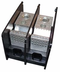 MERSEN Power Distribution Block: Open, Lug, Lug, 4 AWG – 500 kcmil For Line Side Wire Sizes (MPN MPDB67492). Key specifications — attr1361688: Surface; attr1308686: MERSEN; attr1361672: Aluminum.