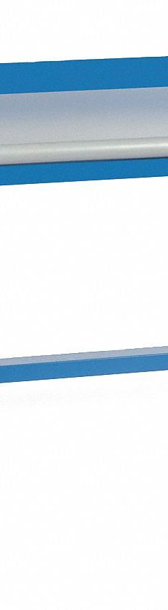 LISTA Workbench: Fixed Ht, Laminate, 72 in x 30 in, 1,000 lb Overall Load Capacity, Blue (MPN XSTB13-72PT/BB). Key specifications — Brand: LISTA.