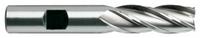 YG-1 Square End Mill: High Speed Steel, TiCN Coated, 4 Flute, 1" Mill Dia, 1-7/8" LOC, 4" OAL (MPN 04170HC)