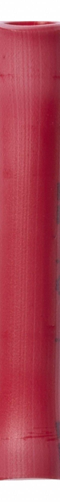 3M Butt Splice Connector: Red, Vinyl, For Wire Size 22 AWG – 18 AWG, 600 V, Pack Qty 100 (MPN 58739). Key specifications — Brand: 3M.