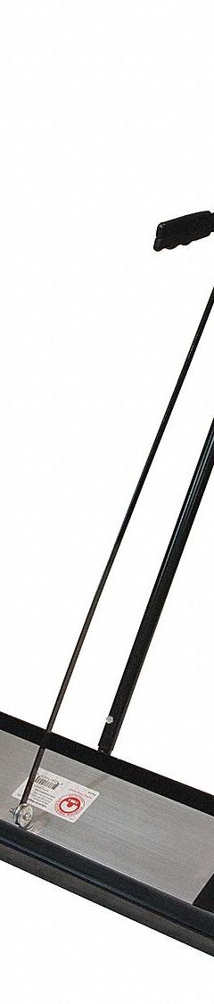MAG-MATE Magnetic Floor Sweeper: 24 in Magnet Lg, 13/16 in Magnet Ht, Mag. Release Typ. Lever (MPN IS2400). Key specifications — attr1004942: MAG-MATE; attr1016201: Rubber.