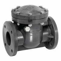 IPEX USA LLC Swing Check Valve: Swing, Inline Valve Body, 8 in Pipe Size, Flange x Flange, PVC, Std (MPN SCOV214). Key specifications — Brand: IPEX USA LLC.