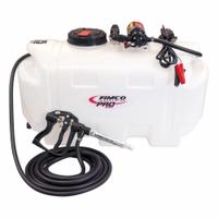 FIMCO Cordless Vehicle Mounted Sprayer: Tailgate, 25 gal Tank Capacity, ATV (MPN LG-25-PRO). Key specifications — Brand: FIMCO.