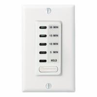 INTERMATIC Countdown Timer: 30 min Max, 5 min Min, SPST-NO, 120V AC, No Wall Plate Included, White (MPN EI200W). Key specifications — Brand: INTERMATIC; Includes Hold: Hold Included.
