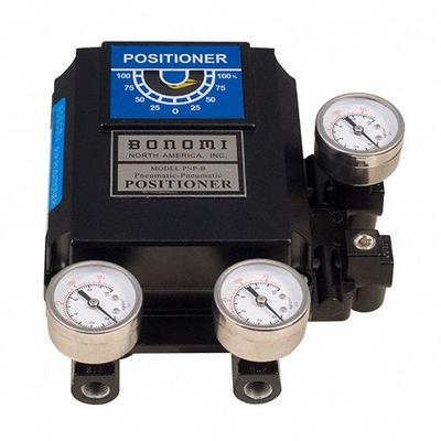 BONOMI Pneumatic Positioner: Aluminum, 1/4 in NPT - Actuator Positioners