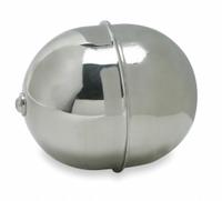 NAUGATUCK Float Ball: Float Ball, 1/4"-20, 1/4"-20 Thread Size, External, Threaded, Cylindrical (MPN GR4X52520304SSI). Key specifications — Connection Location: External; Brand: NAUGATUCK.