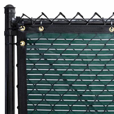 FENCESCREEN Windscreen,5.8 ft H: Green, Polypropylene, 5.8 ft Overall Ht, 50 ft Overall Lg - Privacy & Shade Screens