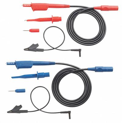 FLUKE Shielded Test Lead: Clips, Probes & Connectors, Shielded Test Lead, AC120/HC120