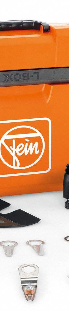 FEIN Oscillating Tool: 10,000 to 19,500, 1.7° Oscillation Angle, 12 A Current, 13 5/16 in Tool Lg (MPN MM 700 1.7 Q Autoglas). Key specifications — attr1255112: FEIN; attr1255090: 10,000 to 19,500; attr1255081: Yes.