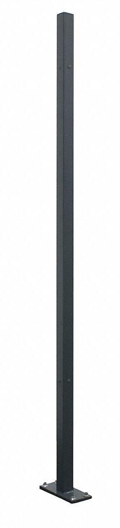 WIRECRAFTERS Line Post: 10 1/2 ft H, Gray, Powder-Coated (MPN RP10). Key specifications — Finish: Powder-Coated; Material: Steel; Includes Mounting Hardware: Yes; Brand: WIRECRAFTERS.