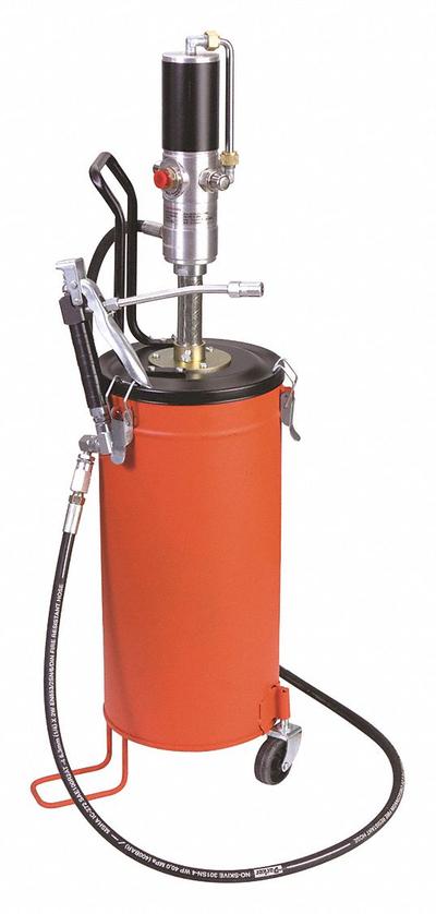 WESTWARD Air Drum Pump: 50:1, 2.42 lb/min Max. Flow Rate - Grease Dispensing Piston Drum Pumps