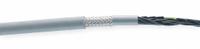 CHAINFLEX Control Cable: 14 AWG Conductor Size, 7 Conductors, PVC, Order by the Foot, Gray (MPN CF140US-25-07). Key specifications — Conductor Size: 14 AWG; Minimum Bend Radius Factor - Fixed: 7.5 x OD; Minimum Bend Radius Factor - Flexible: 8 x OD; Shielding: Shielded; Brand: CHAINFLEX.