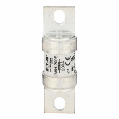 BUSSMANN Semiconductor Fuse: FWH Series, Fast-Acting, 200 A, 500 V AC - Fast-Acting Bolt-On Fuses
