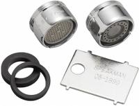 SPEAKMAN Outlet: 1.5 gpm Flow Rate, Spray Flow Outlet, Brass, Chrome Finish, Dual (MPN A-BOLF). Key specifications — Includes: Key; Material: Brass; Product Type: Outlet; Connection Size: 13/16"-27; Brand: SPEAKMAN.