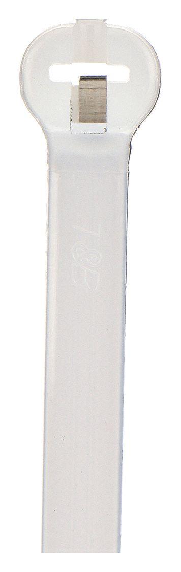 TY-RAP Cable Tie: 8 1/2 in Nominal Lg, 2 in Nominal Max. Bundle Dia., 0.27 in Wd - Fine Adjustment Cable Ties