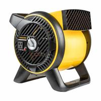 Centrifugal Blower: 350 cfm, 1/6 hp, Pivoting Frame, 120V AC, 3 Speeds, Yellow, Bi-Directional (MPN MAC-310A-120). Key specifications — Product Type: Centrifugal Blower; GFCI Protected: No; Number of Speeds: 3; Housing Material: Polyethylene; Brand: MASTER; Nominal Voltage: 115V AC.