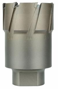 MILWAUKEE Annular Cutter: 2 7/8 in Cutter Dia, 2 in Max Cutting Dp, Pilot Pin Included, Bright (MPN 49-57-2870). Key specifications — attr253884: Yes; attr253885: Bright; attr253886: Carbide; attr253888: Fractional Inch; attr277149: MILWAUKEE.
