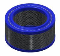 SOLBERG Pleated Filter: Fiberglass, 2.31 in Overall Ht, 3 in Inside Dia, 4 5/16 in Outside Dia, HE14. Key specifications — attr59866: HE14; attr59869: SOLBERG; attr59875: F-14-050.