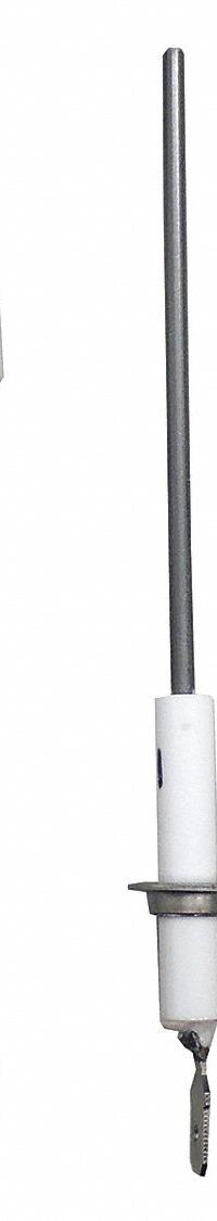 Flame Sensor: Universal, Direct Spark Ignition, Straight, 3 in Probe Lg, Hardwired, Stud Mount (MPN FLS013). Key specifications — Probe Tip Angle: Straight; Electrical Connection Type: Hardwired; Brand: SUPCO; Replacement for OEM Brand: Carrier; Replacement for OEM Part Number: LH33WZ516; Product Type: Flame Sensor; Probe Mounting Type: Stud Mount.