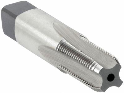 WIDIA GTD Pipe and Conduit Thread Tap: 1/8"-27 NPS, H3, 4 Flute - General Purpose Pipe Taps