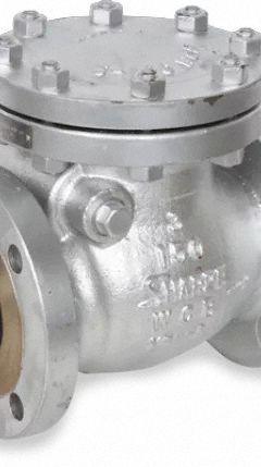 SHARPE Check Valve: Swing, 2-Way, Inline Valve Body, 16 in Pipe Size, Flange x Flange, Carbon Steel (MPN 4371002100). Key specifications — Seat Material: Metal; Brand: SHARPE.