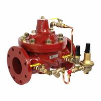 WATTS Pressure Reducing Control Valve: 6 in Nominal Pipe Size, Flanged, 30 psi to 300 psi (MPN M115-6 FL). Key specifications — Body Material: Ductile Iron; Brand: WATTS.