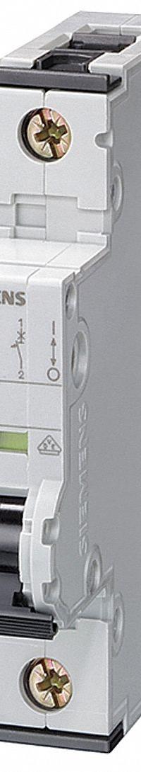 SIEMENS IEC Supplementary Protector: 40 A Amps, 5kA at 230/400V AC, Screw Clamp, 5SY6, 230/400V AC (MPN 5SY61407). Key specifications — Brand: SIEMENS; Terminal Connection: Screw Clamp; DC Voltage Rating: Not Rated; Max. AIR Rating: 5kA at 230/400V AC; Series: 5SY6; AC Voltage Rating: 230/400V AC; Curve Type: C.