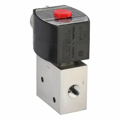 REDHAT Solenoid Valve: 3-Way, Configurable, 1/4 in Pipe Size, 120V AC - 3-Way/2-Position, Configurable Solenoid Valves