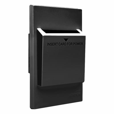 LEVITON Wall Plate: Black (MPN HKSWP-E). Key specifications — Brand: LEVITON. - Key Card Wall Plates