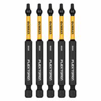 DEWALT Driver Bit: Screwdriver Bit, #2 Bit Size, S2 Bit Industry Size, Std, Impact Rated, Hex, 5 PK (MPN DWAF3SQ2IR5). Key specifications — attr1119721: Standard; attr1119722: DEWALT; attr1119715: S2 Steel; attr1119719: Hex; attr1202622: #2.