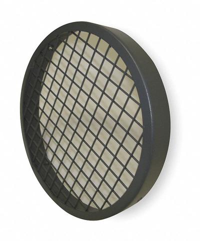 Dayton Inlet Guard: For Use With 2C797/4C217/4C333, Inlet, Steel, Epoxy Coated - Inlet & Outlet Guards